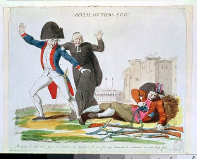 The Awakening of the Third Estate, July 1789 by French School